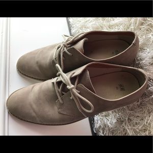 H&M Oxford Suede Mens Lace Shoes 👞